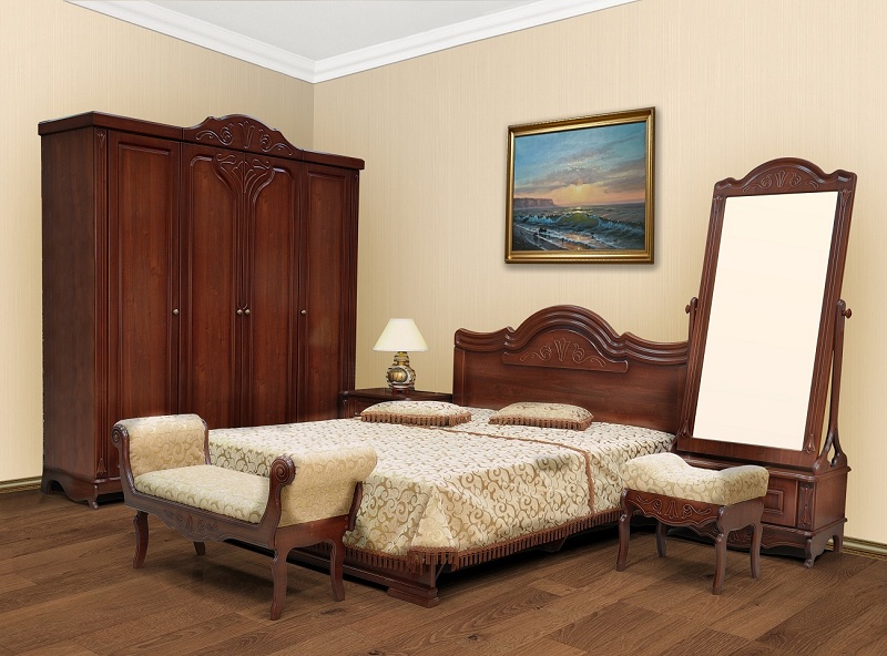 Купить спальню Лилия 4 МДФ целиком и в разбивку