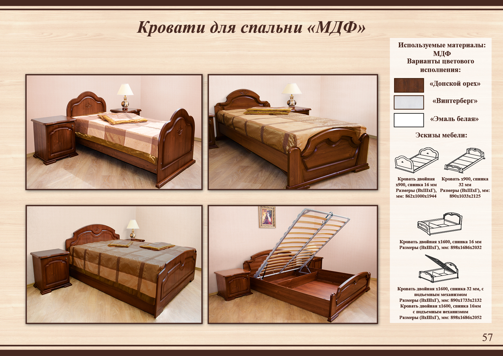 купить кровати из МДФ из Тамбова