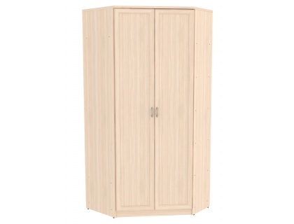  Шкаф угловой со штангой и полками (850+850(угол)*490, h 2216 mm)